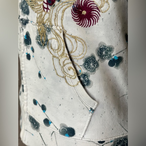 Lucky vintage zip front hoodie S - Picture 13 of 16